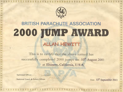 2,000 Jumps